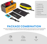 KAPVOE Sports Sunglasses Mens Polarized Cricket Glasses Women Running Cycling Driving Golf